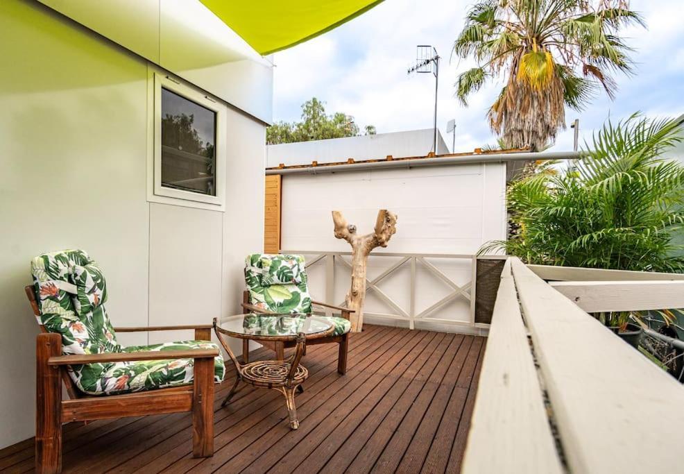 Private Paradise On Cozy Campsite, Jacuzzi, Netflix Las Galletas Extérieur photo