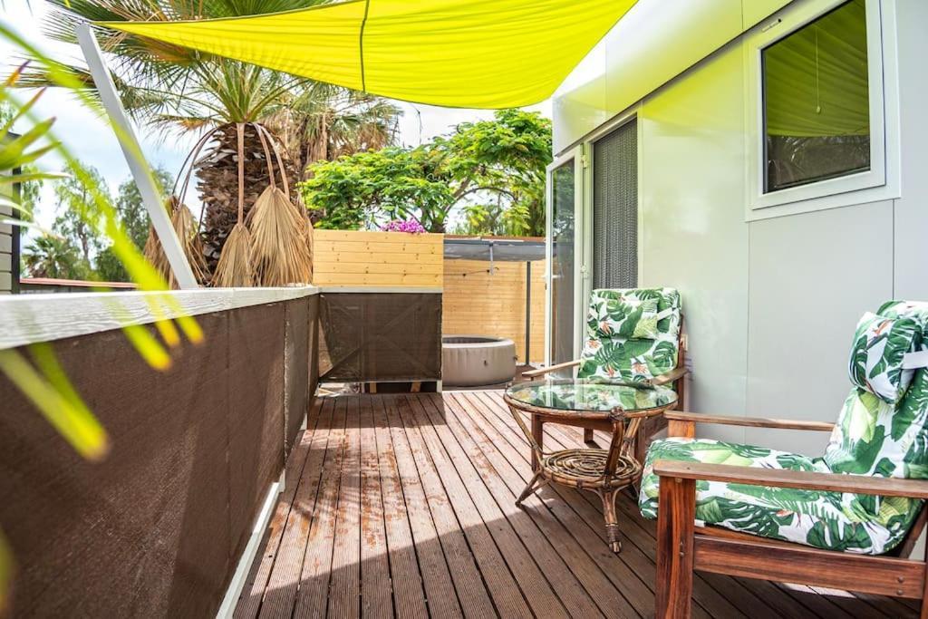 Private Paradise On Cozy Campsite, Jacuzzi, Netflix Las Galletas Extérieur photo