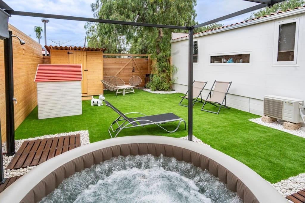 Private Paradise On Cozy Campsite, Jacuzzi, Netflix Las Galletas Extérieur photo